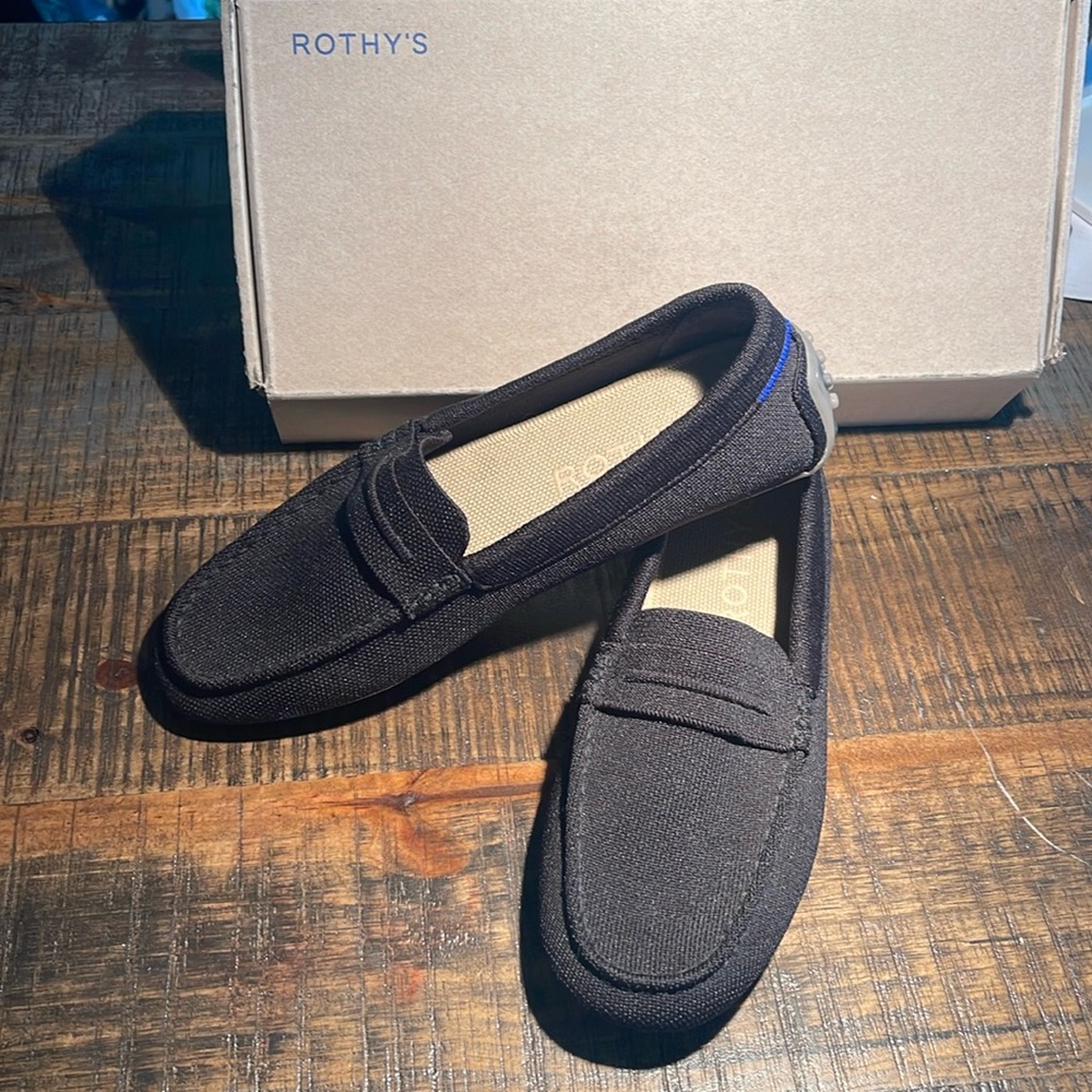 Brand new Rothy’s loafers the driver size 10.  NEW IN BOX. Never worn.